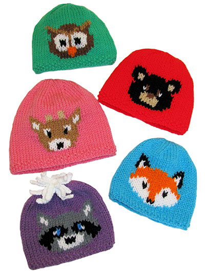Forest Friends Hats