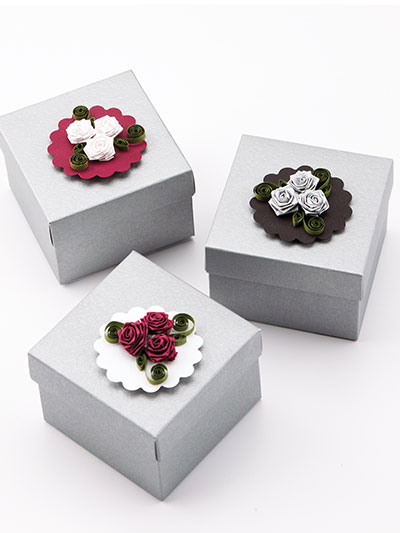 Folded Rose Gift Boxes