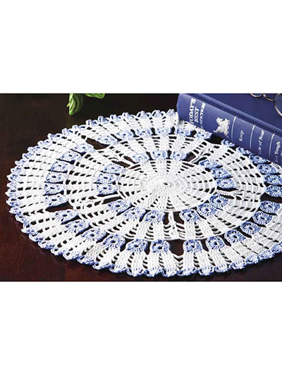Forget-Me-Knot Doily