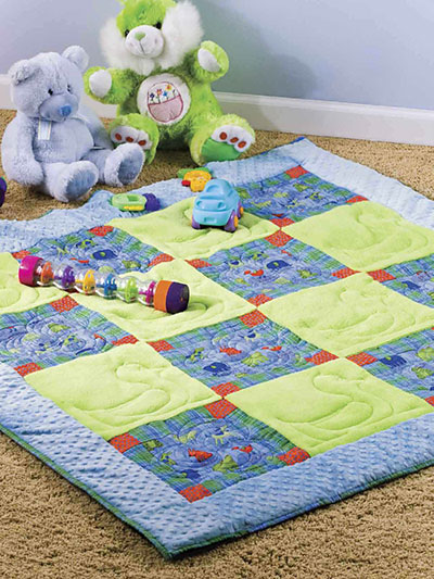 Comfy Corners Play Quilt
