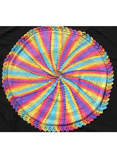 Colorful Circular Blanket