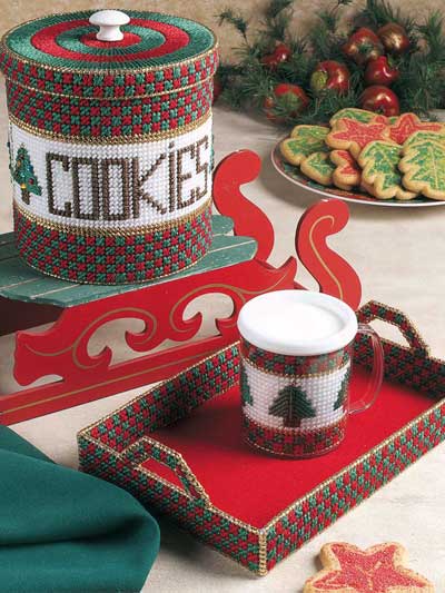 Christmas Set Cookie Jar