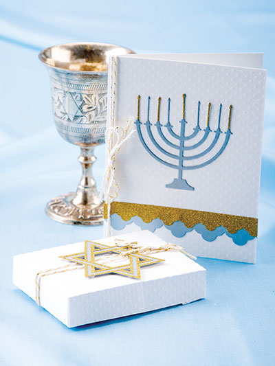 Hanukkah Card & Gift Box