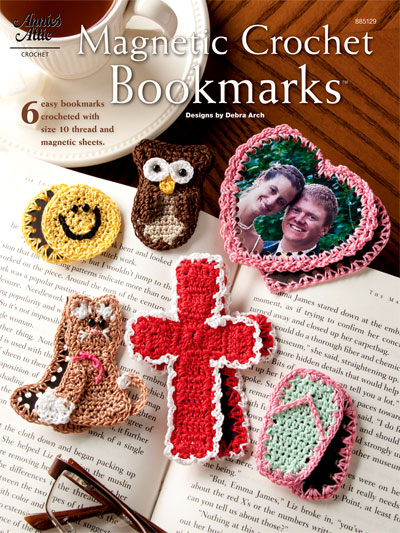 Magnetic Crochet Bookmarks