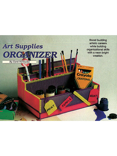 Art Supplies Organizer