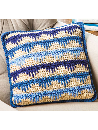 Spiked Stripes Pillow
