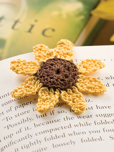 Magnetic Sunflower Bookmark