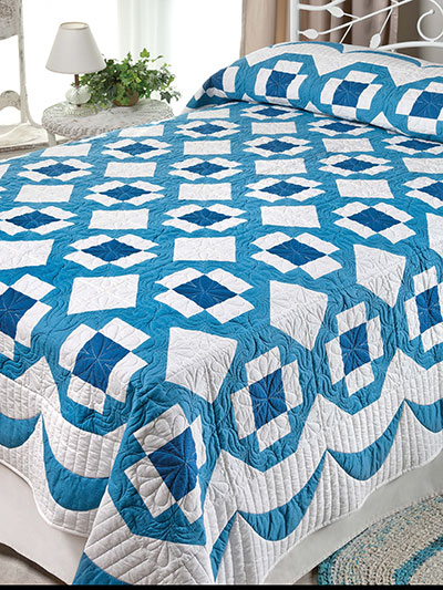 Grecian Squares & Swags Quilt