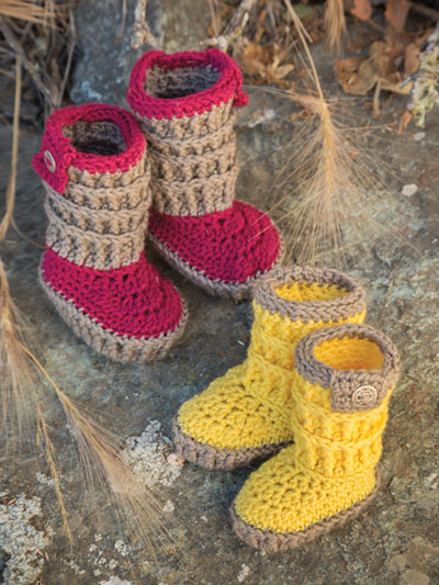 ANNIE'S SIGNATURE DESIGNS: Tiny Trotter Footwear Crochet Pattern