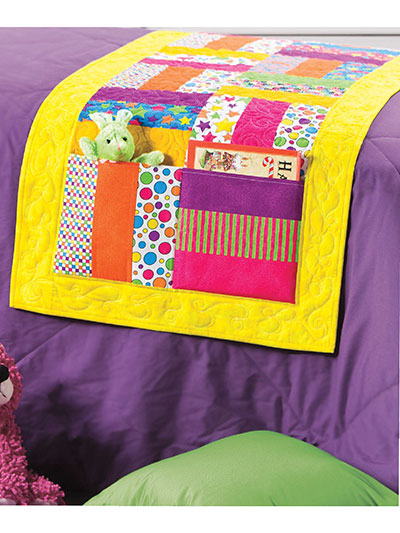 Story-Time Pockets Bed Runner Pattern