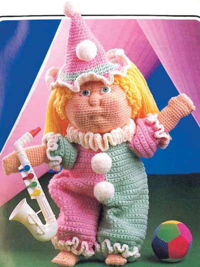 Debbie Ann's Clown Suit Crochet Pattern