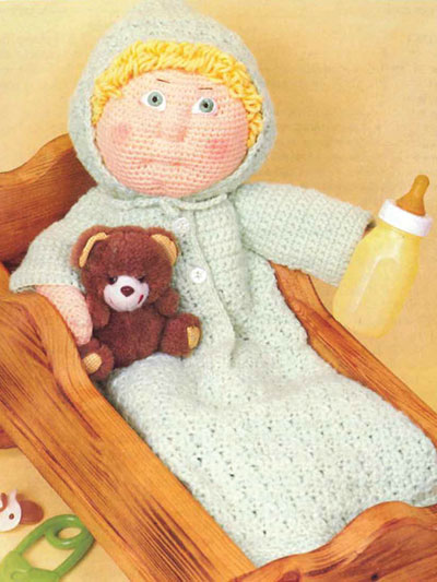 Debbie Ann's Baby Bunting Crochet Pattern