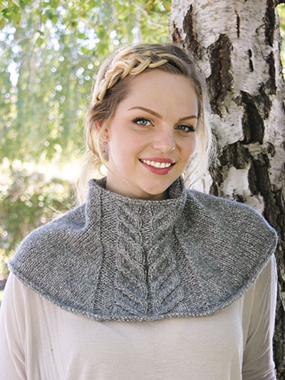 Annie's Signature Designs: Zona Slate Cowl Knit Pattern
