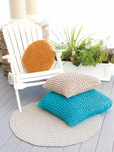 Annies Signature Designs: Cushioned Delight Knit Pattern