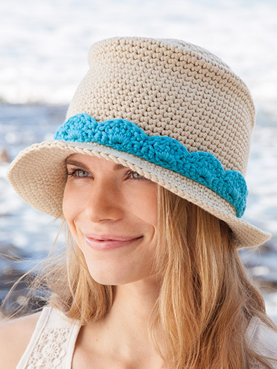 Annie's Signature Designs: Novo Fedora Hat Crochet Pattern