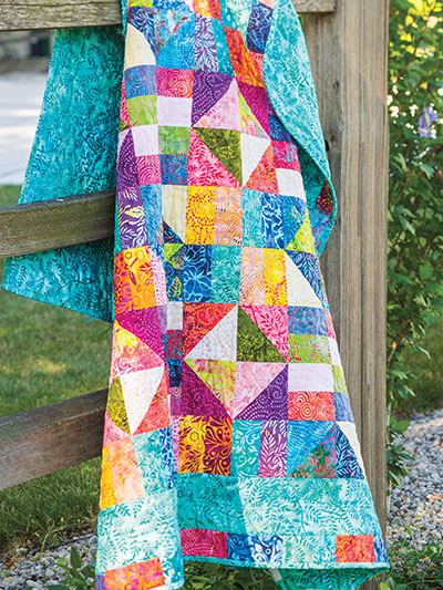 Sunset at the Beach Lap Quilt Pattern