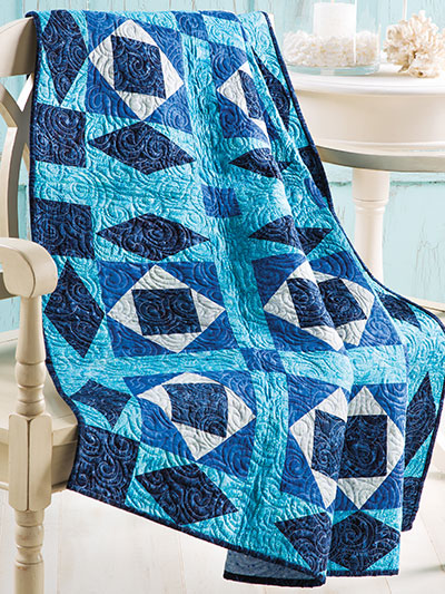 Stormy Weather Lap Quilt