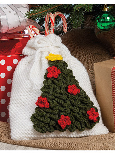 Wiggly Tree Gift Bag Pattern