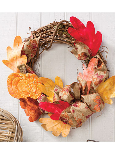 Welcome Fall Wreath Pattern