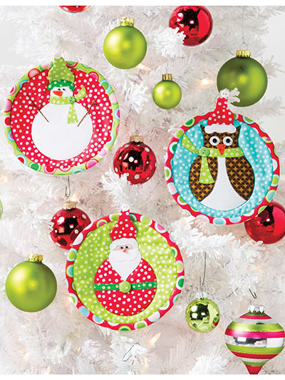 Jolly Christmas Ornaments Pattern