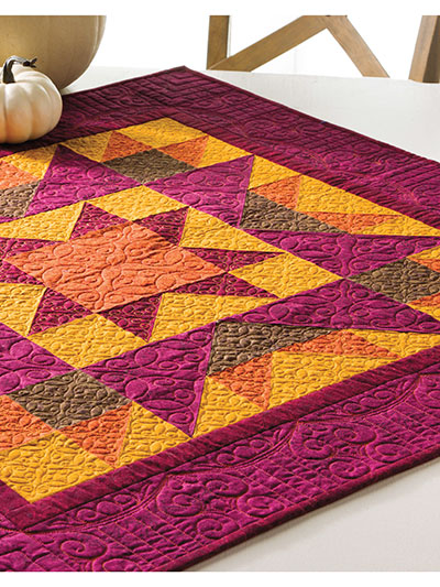 Autumn Star Table Topper Pattern