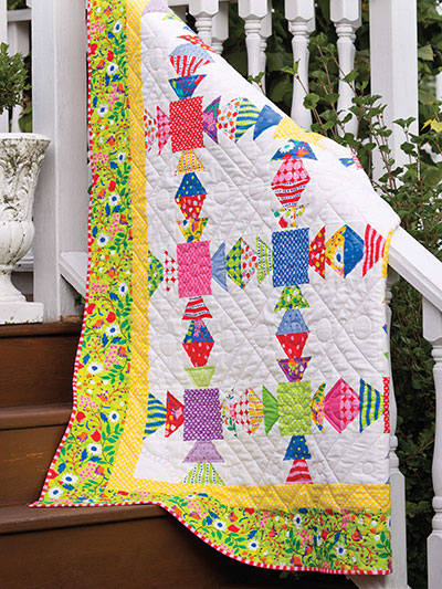 Jack-in-the-Box Lap Quilt