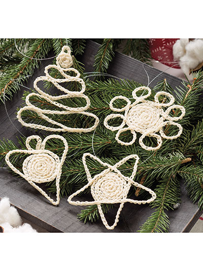 Christmas Wishes Ornaments Crochet Pattern