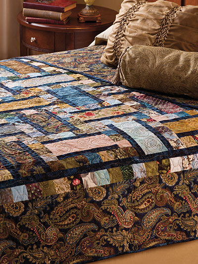 Woven Paths Bed Quilt