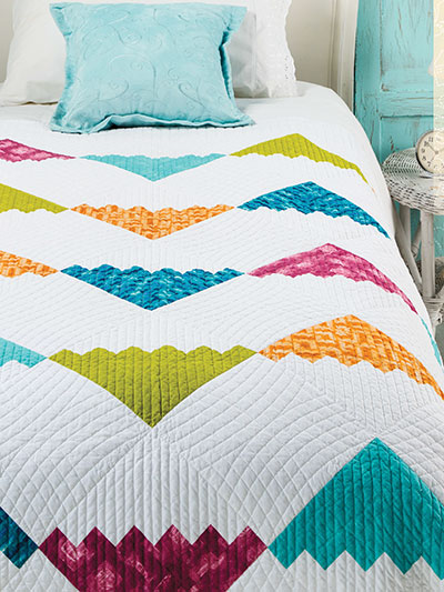 Ups & Downs Bed Quilt