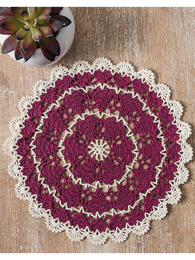 Growing Love Doily