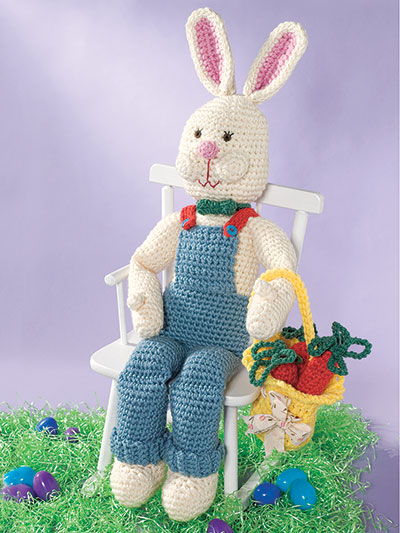 Rabbit & Basket Crochet Pattern