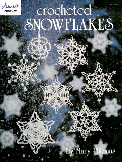 Crocheted Snowflakes Pattern