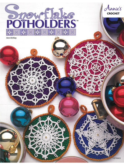 Snowflake Potholders Crochet Pattern
