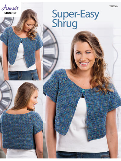 Super-Easy Shrug Crochet Pattern