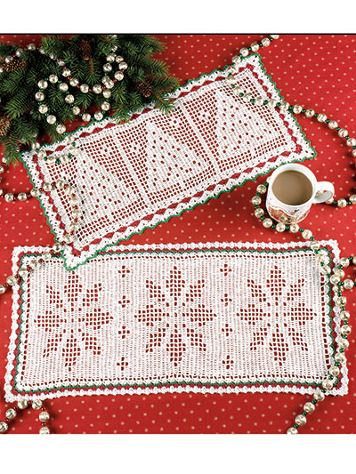 Christmas Filet Crochet Pattern