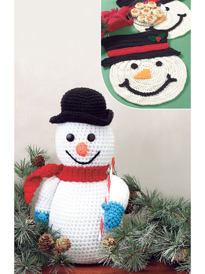 Snowman Decor Crochet Pattern