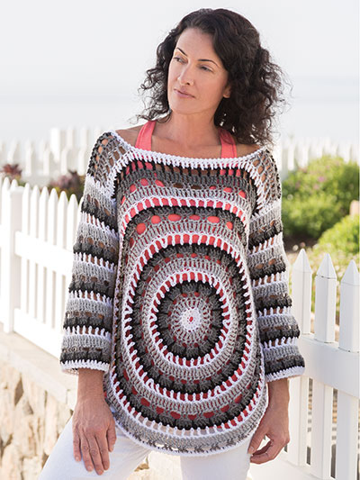 ANNIE'S SIGNATURE DESIGNS: Gazette Sweater Crochet Pattern