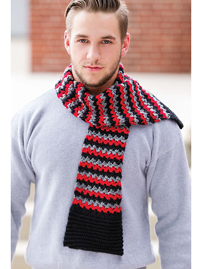 Favorite-Guy Muffler Crochet Pattern