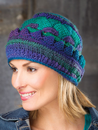 Carpathian Peaks Hat Crochet Pattern