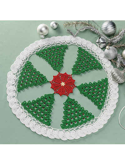 Holiday Wonderland Doily Crochet Pattern