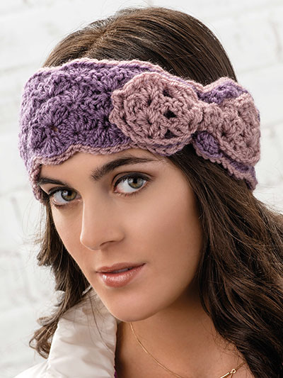 Beautiful Bow Head Wrap Crochet Pattern