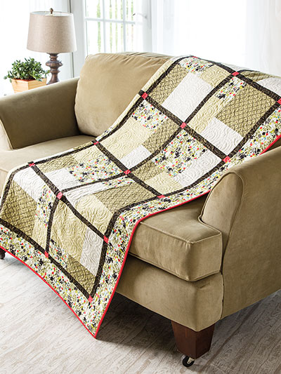 EXCLUSIVELY ANNIE'S: Piccadilly Square Quilt Pattern