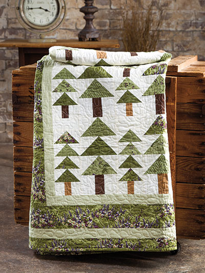 EXCLUSIVELY ANNIE'S: Alpine Woods Quilt Pattern