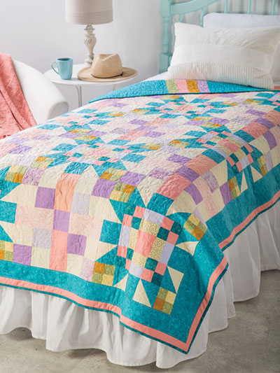 EXCLUSIVELY ANNIE'S: Scrappy Explosion Quilt Pattern