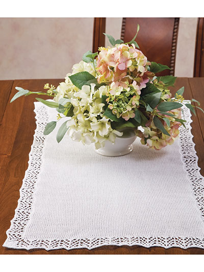 Simple Table Runner Knit Pattern