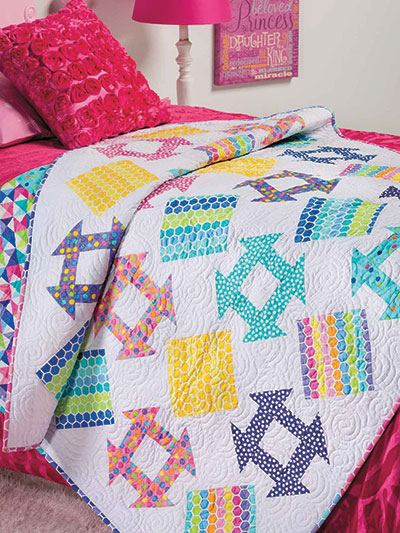 Churned Up Quilt Pattern