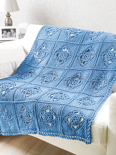 Ogle House Throw Crochet Pattern