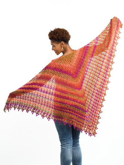 Spice Market Shawl Crochet Pattern