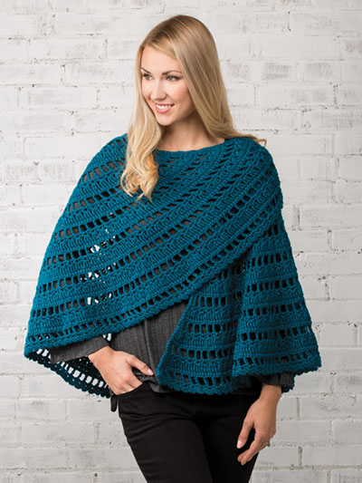 Crescent Shawl Crochet Pattern