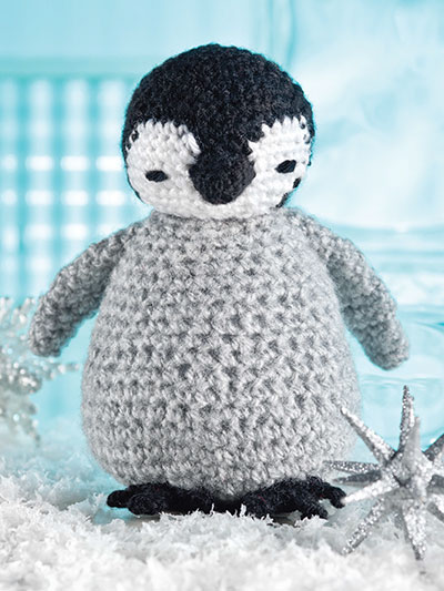 Fuzzy Baby Penguin Crochet Pattern